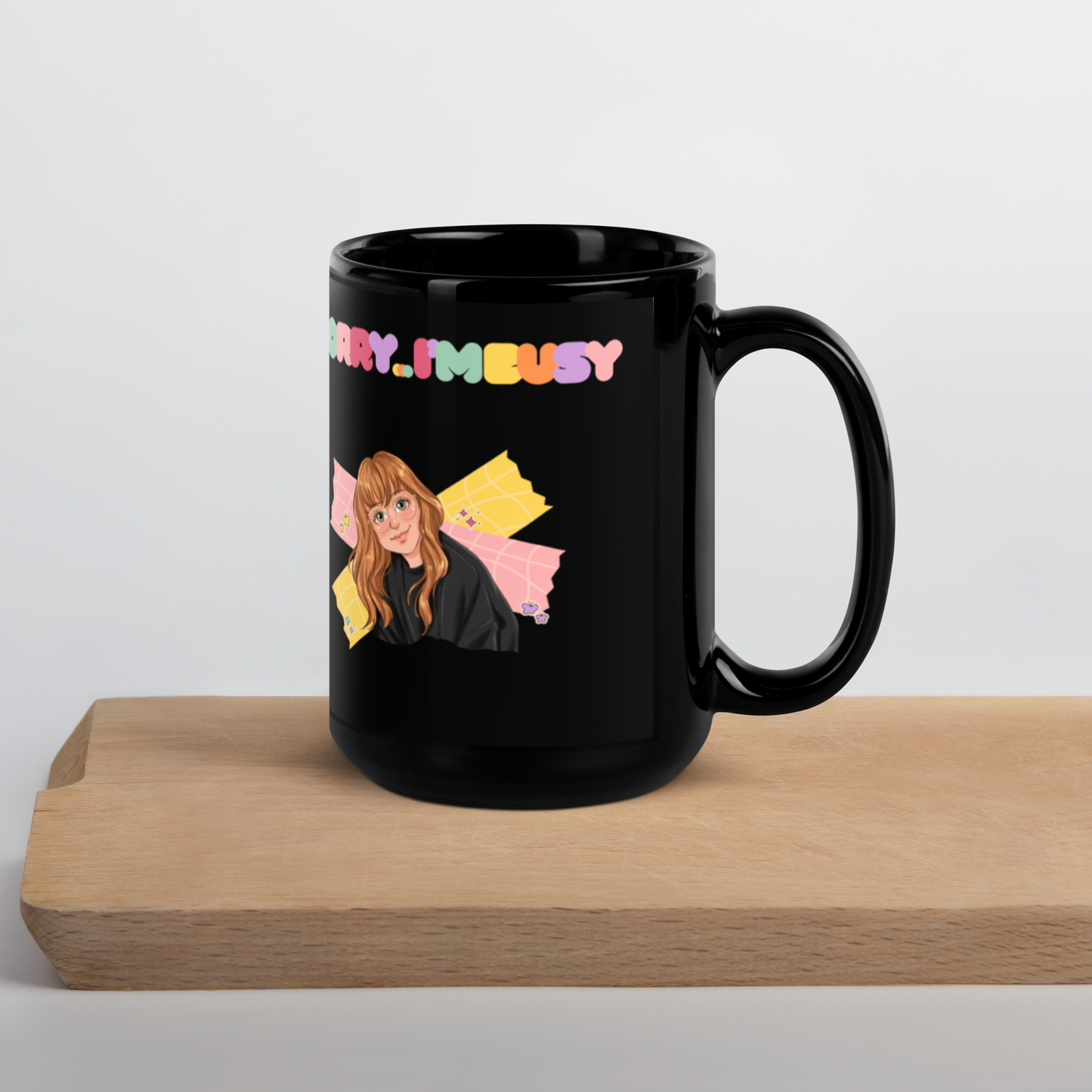 sorry... i'm busy mug