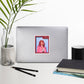 pink creatures lise doll sticker