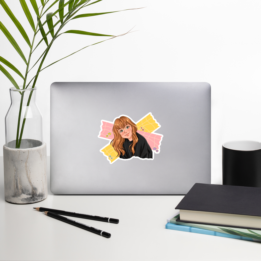 sorry... i'm busy lise cartoon sticker