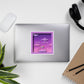 pink creatures album art sticker