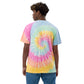 lise butterfly logo tie dye tee