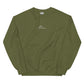 lise butterfly logo crew neck