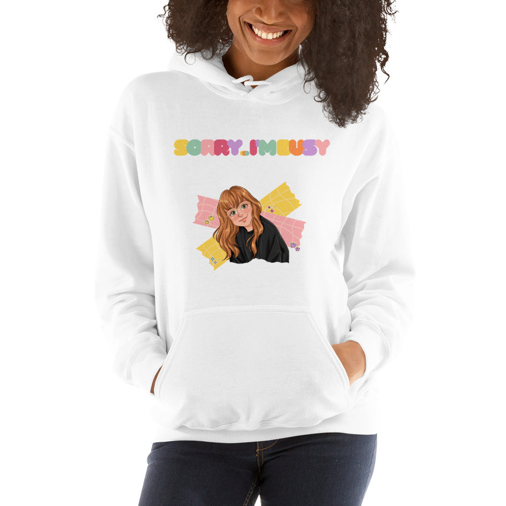 sorry... i'm busy hoodie