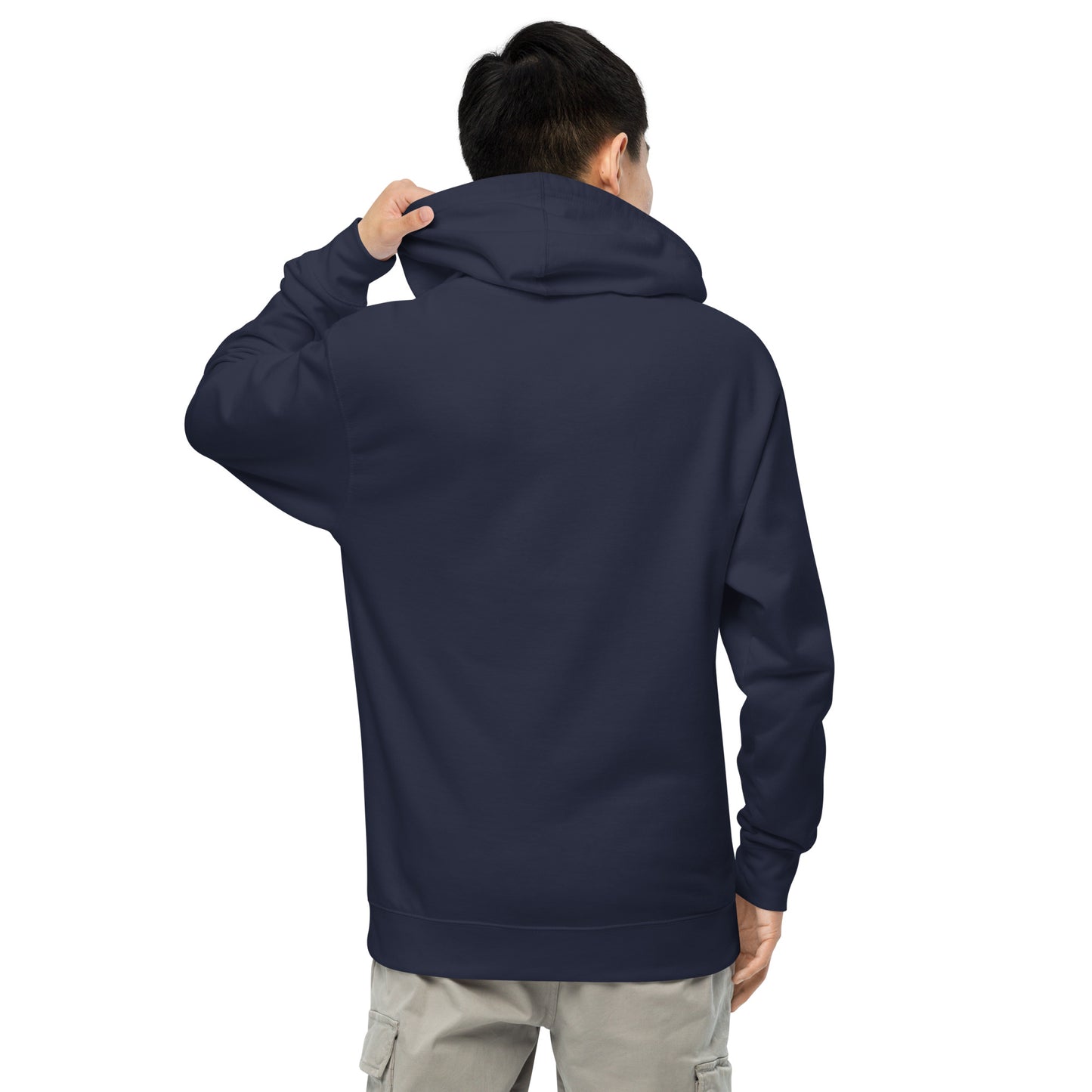 ay ay oh oh emotional hoodie in navy
